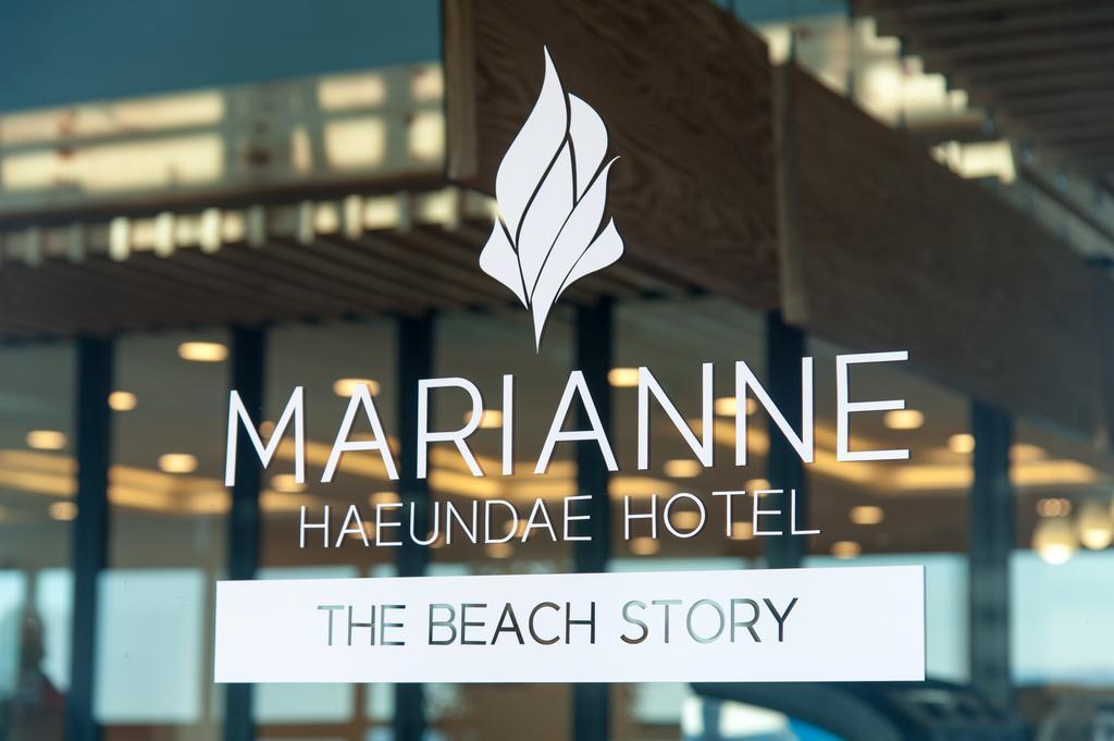 Haeundae Marianne Hotel Busan Exterior foto